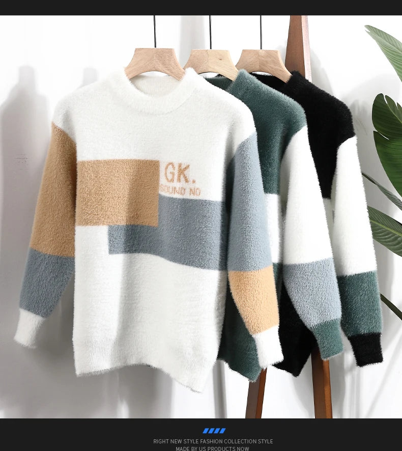 Percival - Dikke gebreide trui voor ultieme warmte en comfort voor mannen