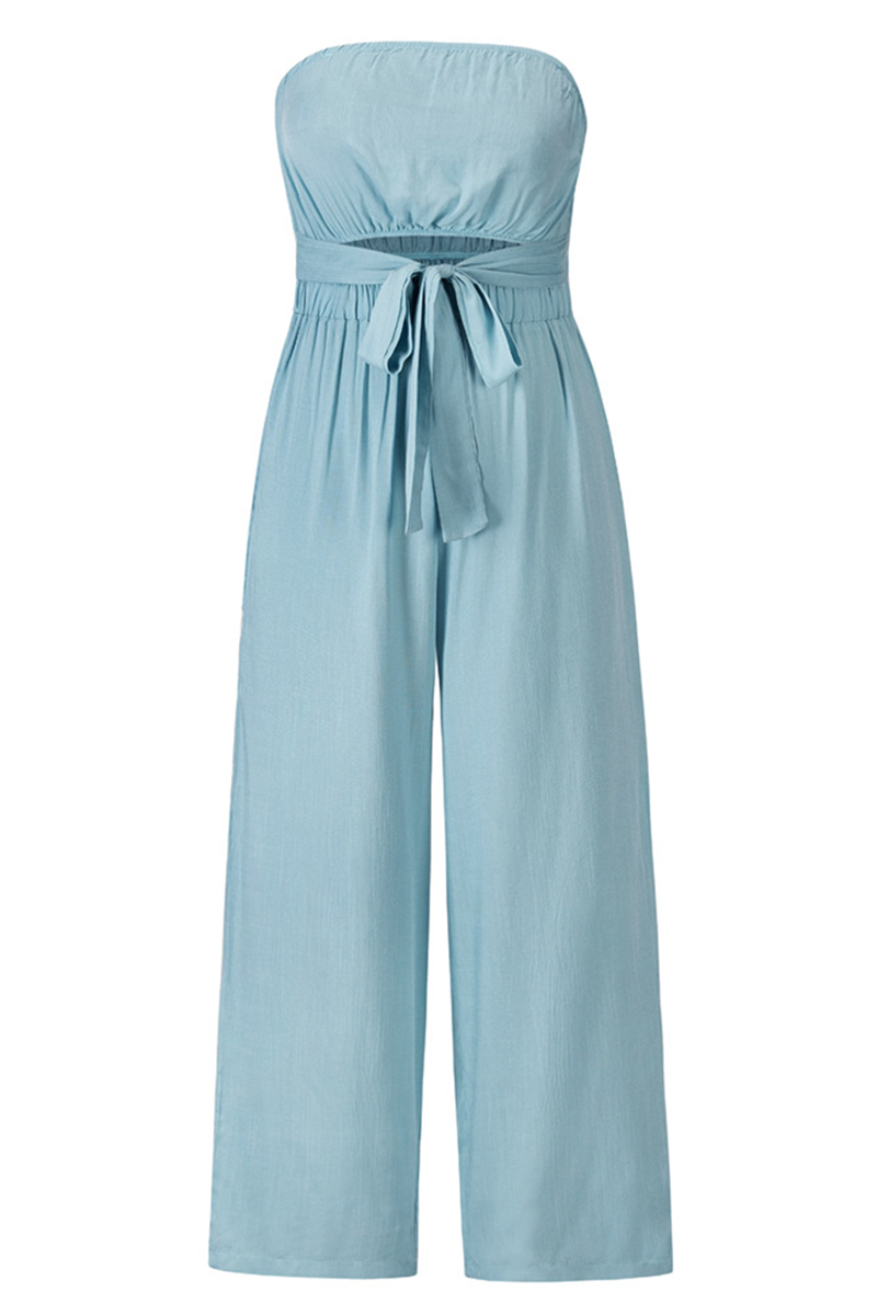 HELGA - Casual strapless jumpsuits