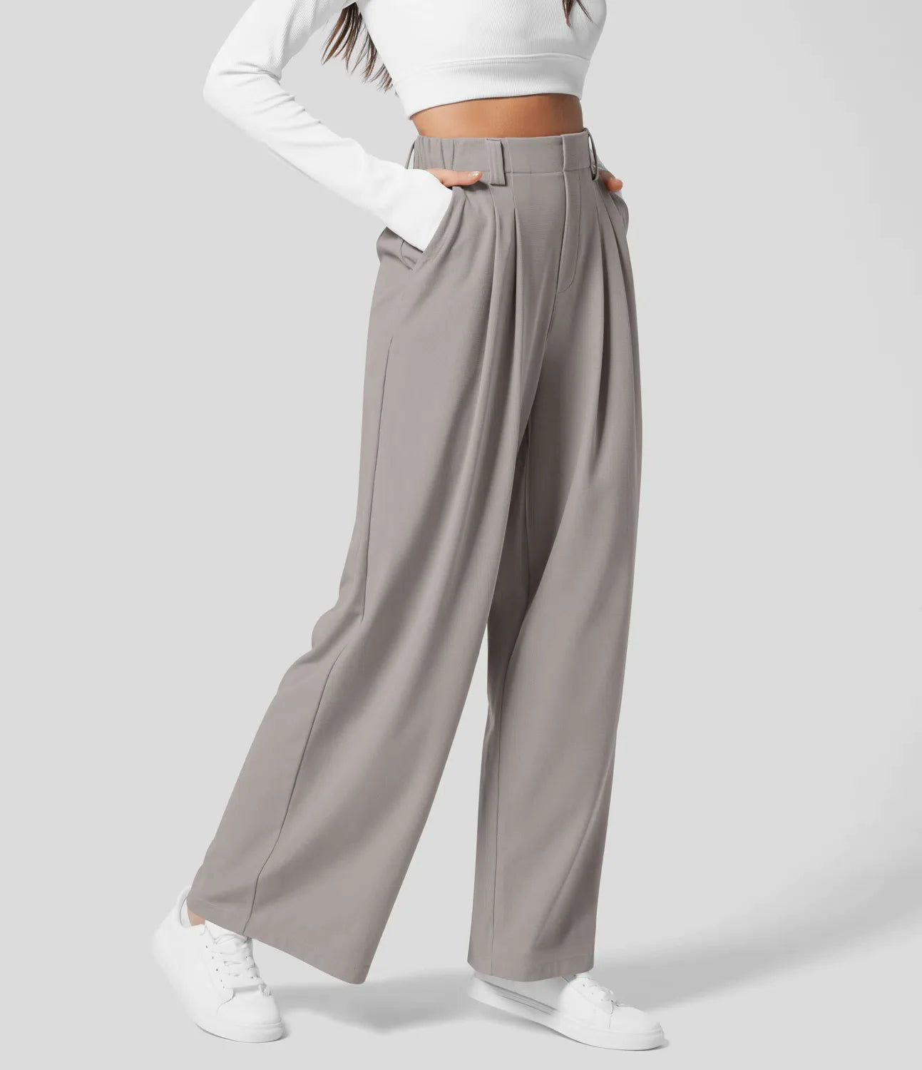 MARJA - Klassieke broek met hoge taille voor dames