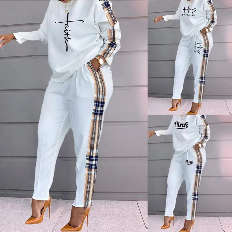 Wynne - Chic, casual vrouwenpak met lange mouwen