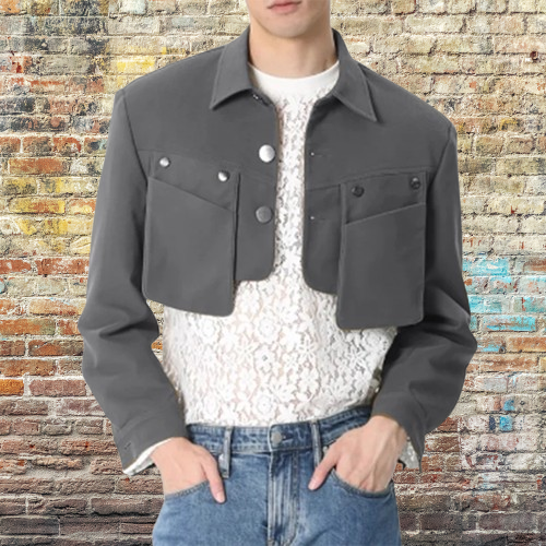 Irwin - Brooklyn Korean Style Cropped Jas voor heren