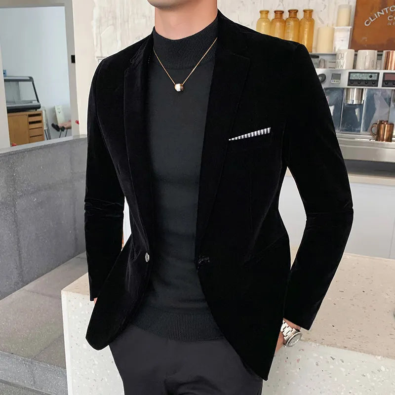 BERT - Heren Premium Polyester Blazer - Duurzaam en perfect voor dagelijks gebruik