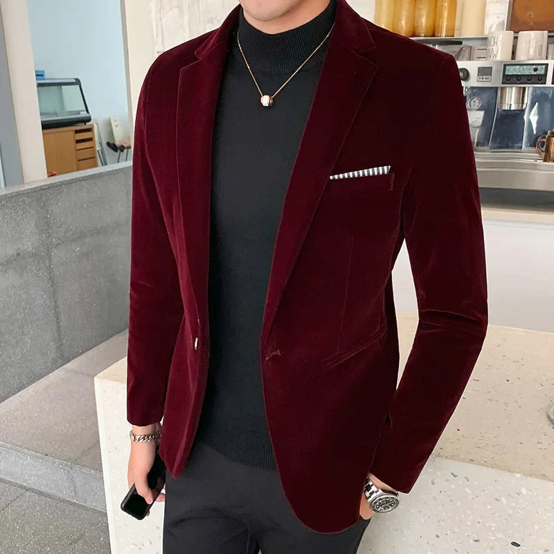 BERT - Heren Premium Polyester Blazer - Duurzaam en perfect voor dagelijks gebruik