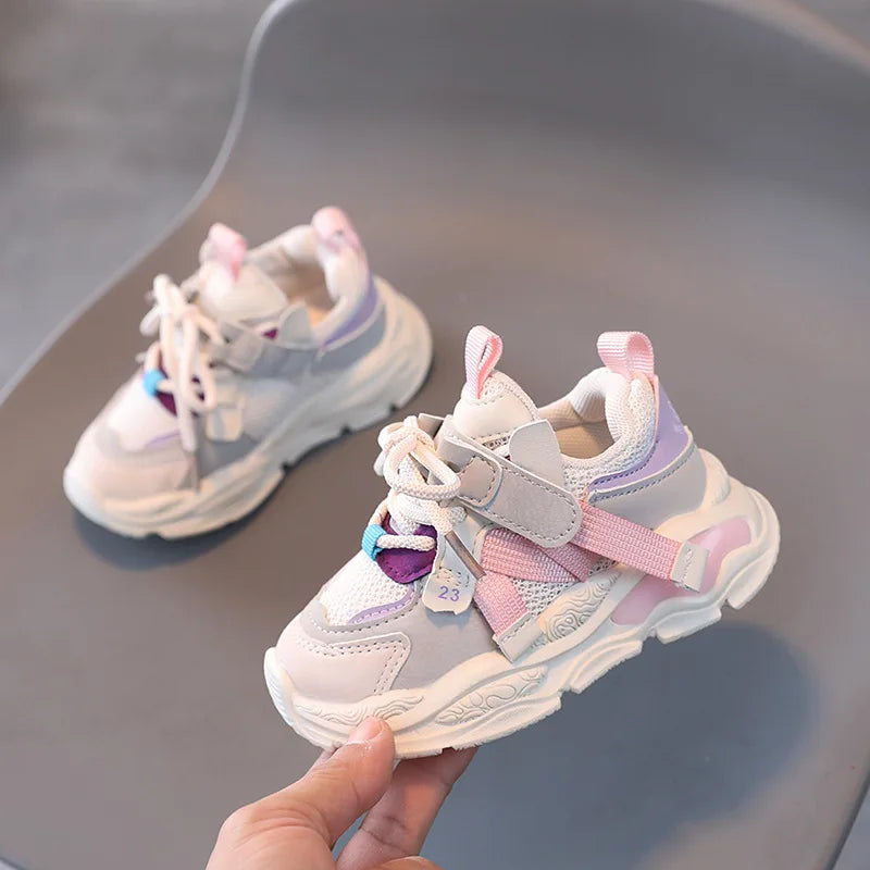 CHRIS - Sneakers van gekruist mesh voor kinderen