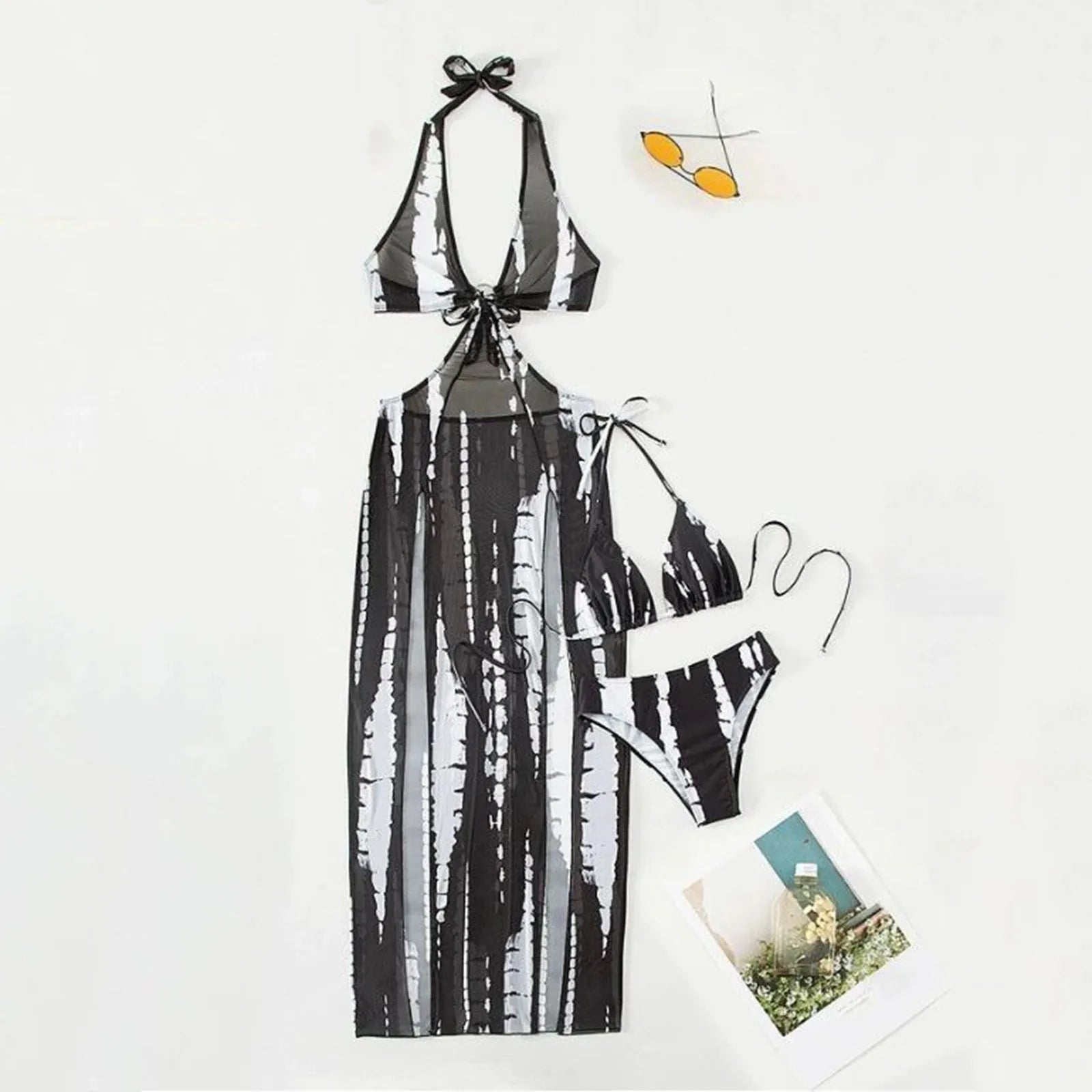 YOLANDE - Driedelig Badpak-Set