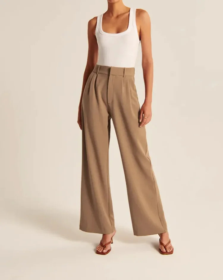 OLIVIA - Elegante Wijde Broek