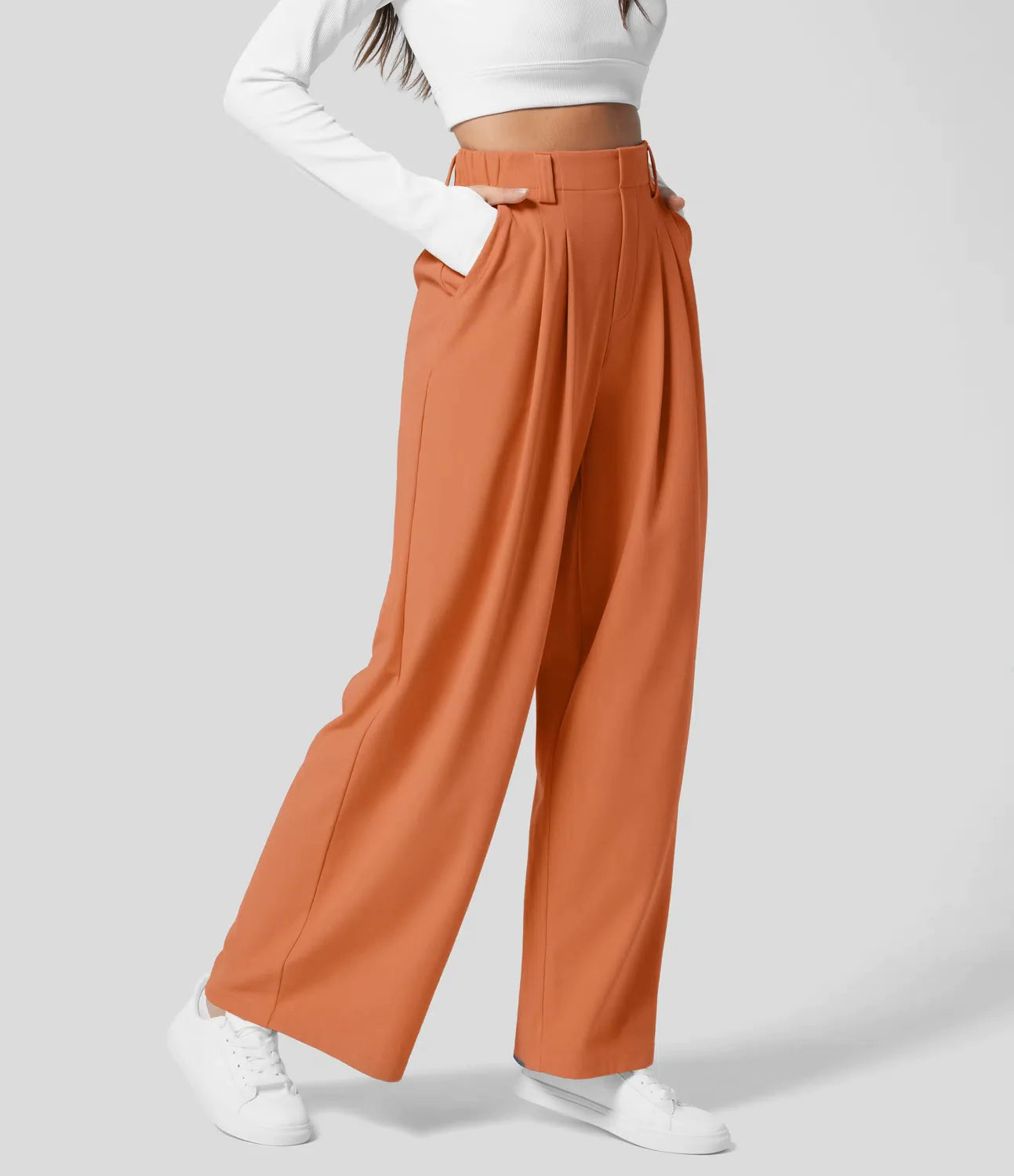 MARJA - Klassieke broek met hoge taille voor dames