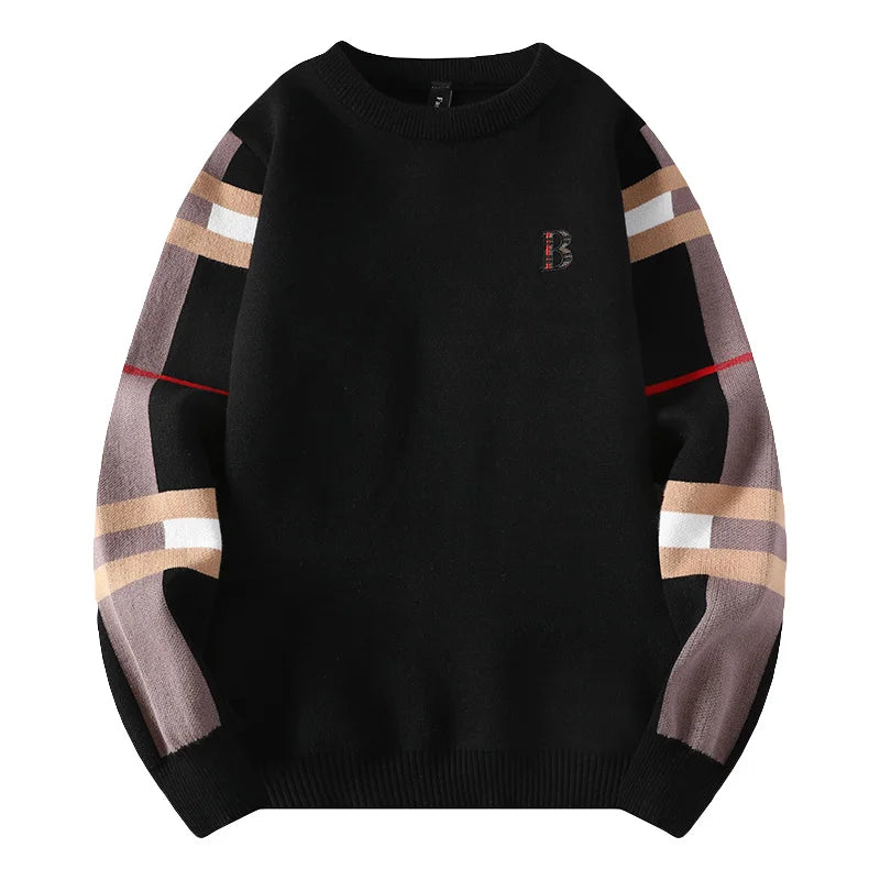 Norland - 2024 Herfst/Winter Luxe Heren Klassieke Streep Geruite Trui