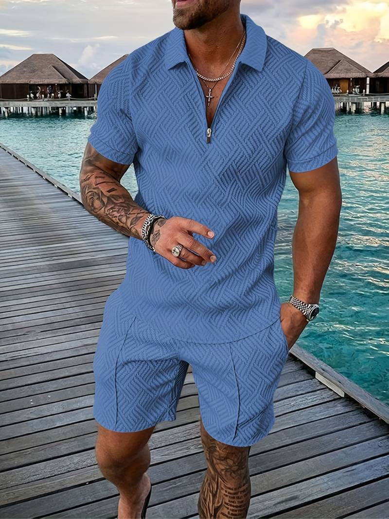 FRIEDRICH -Casual tweedelige set voor heren