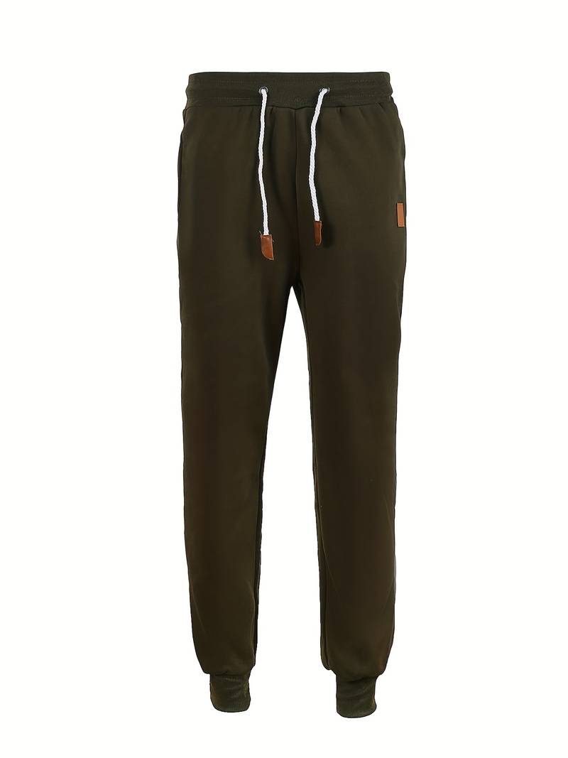 STEFAN - Relaxte, nonchalante broek met vetersluiting