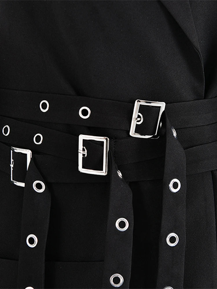 Odelia - Slim Fit Dubbel Riem Kostuumjasje voor Vrouwen
