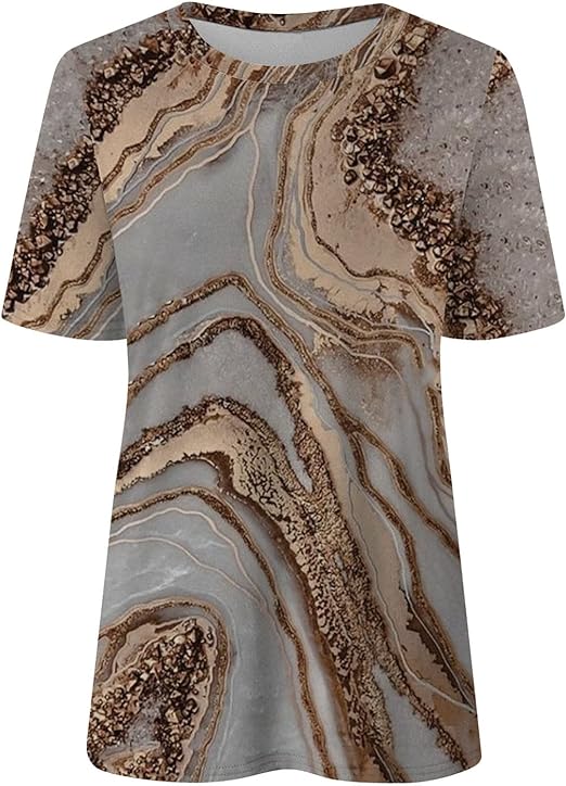 JULIA - Artistiek dames-T-shirt in boho-stijl met etnische prints