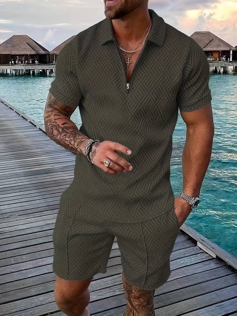 FRIEDRICH -Casual tweedelige set voor heren
