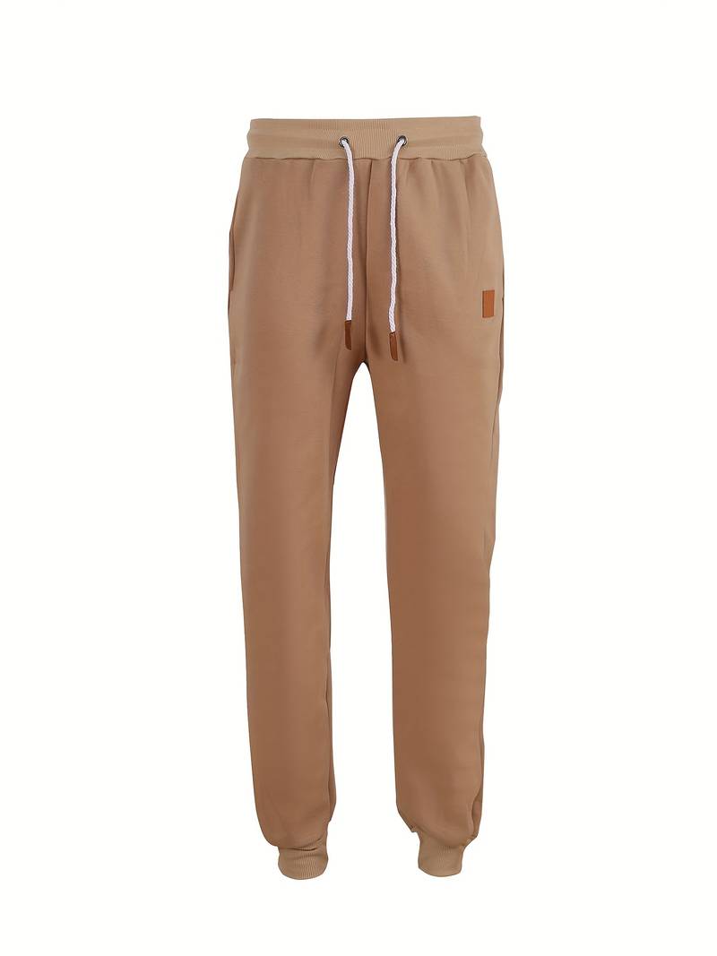 STEFAN - Relaxte, nonchalante broek met vetersluiting