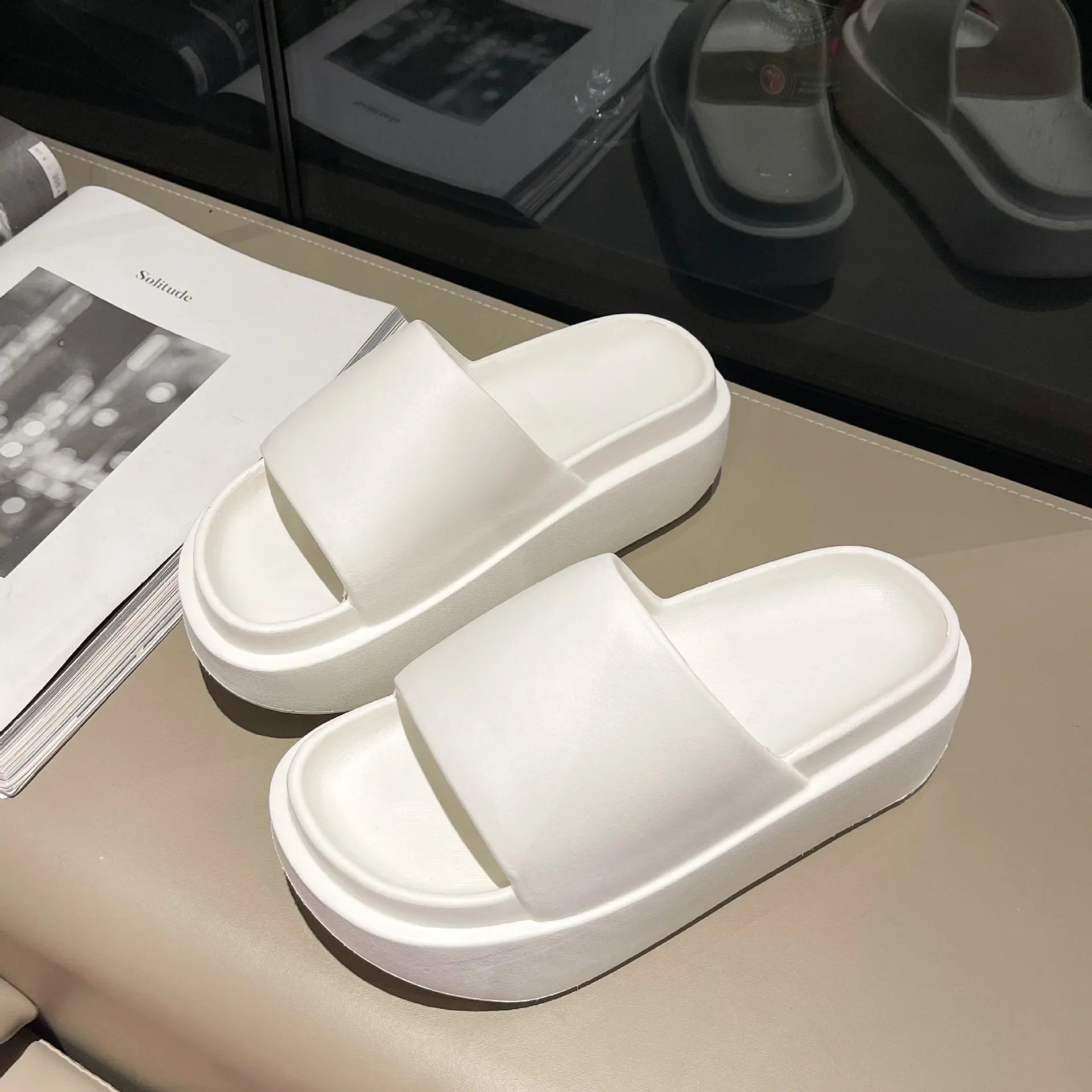 YVETTE - Antislip Verhoogde Platform EVA Slippers voor Vrouwen