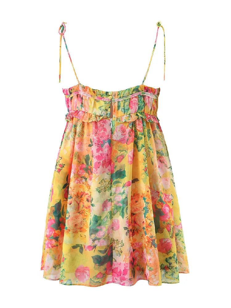 KENNEDY - Bloemenprint Minijurk