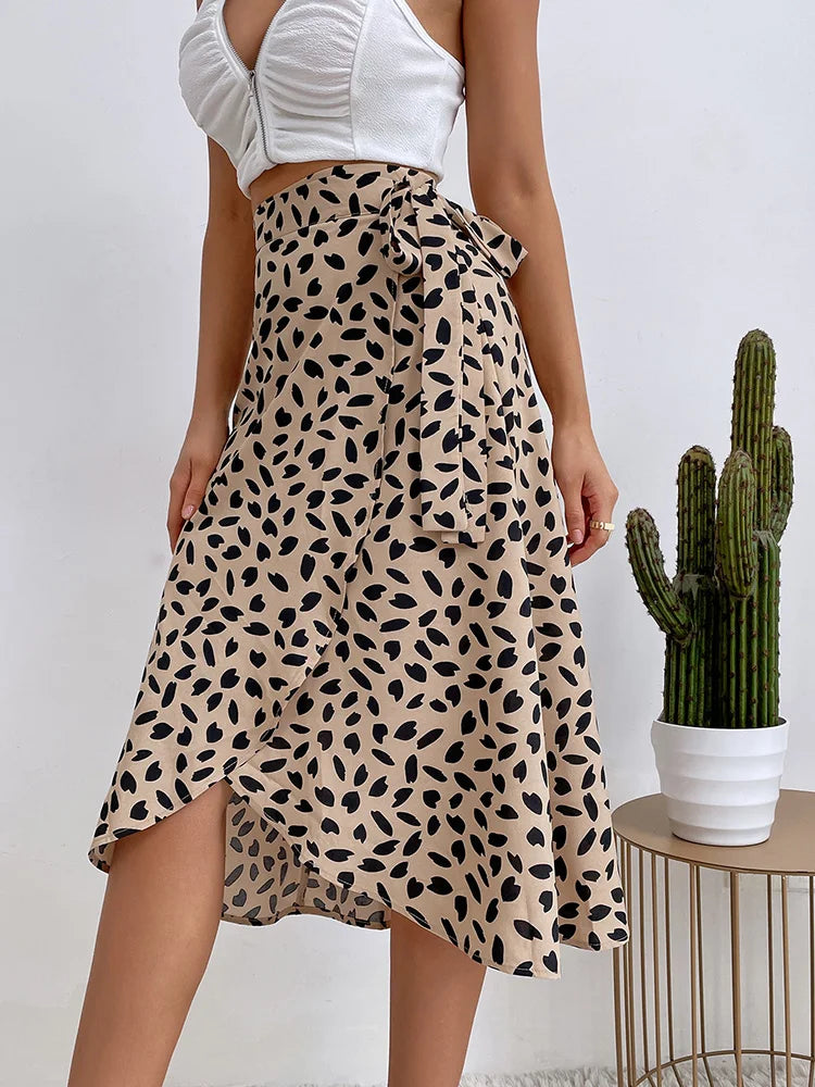 TEODORA - Boho Print Omslagrok