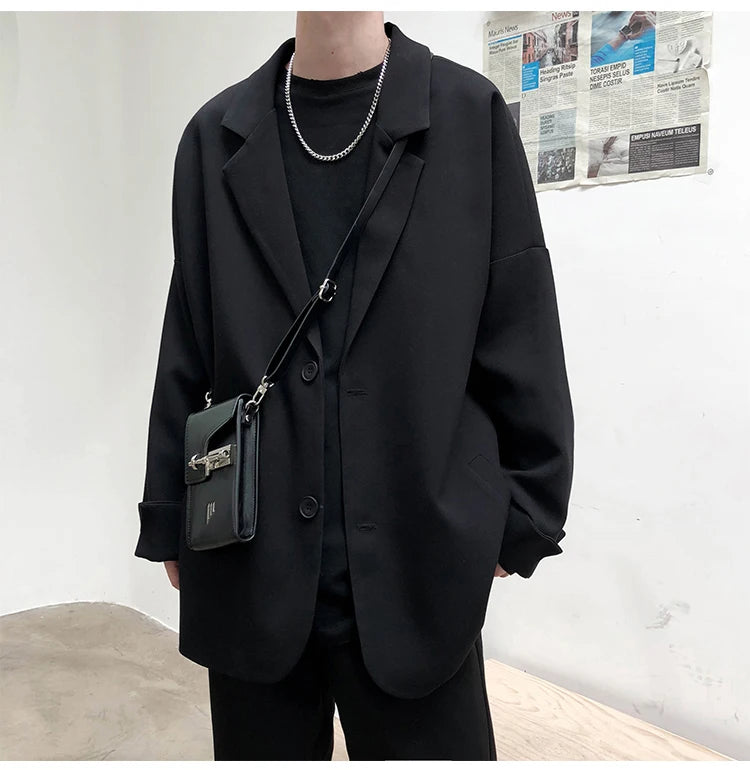 CHRISTIAAN - Heren Freizeitblazer in losse Britse stijl