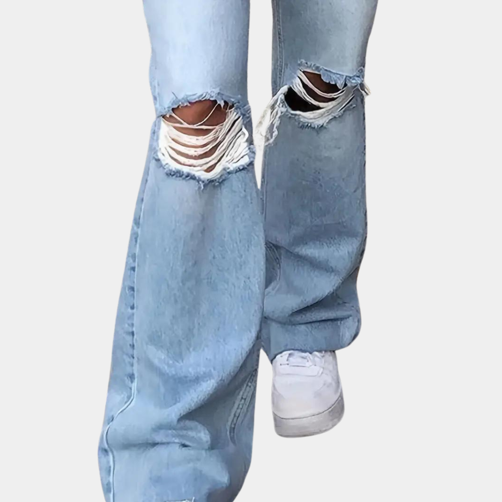 ELIZABETH - Stijlvolle Gescheurde Jeans