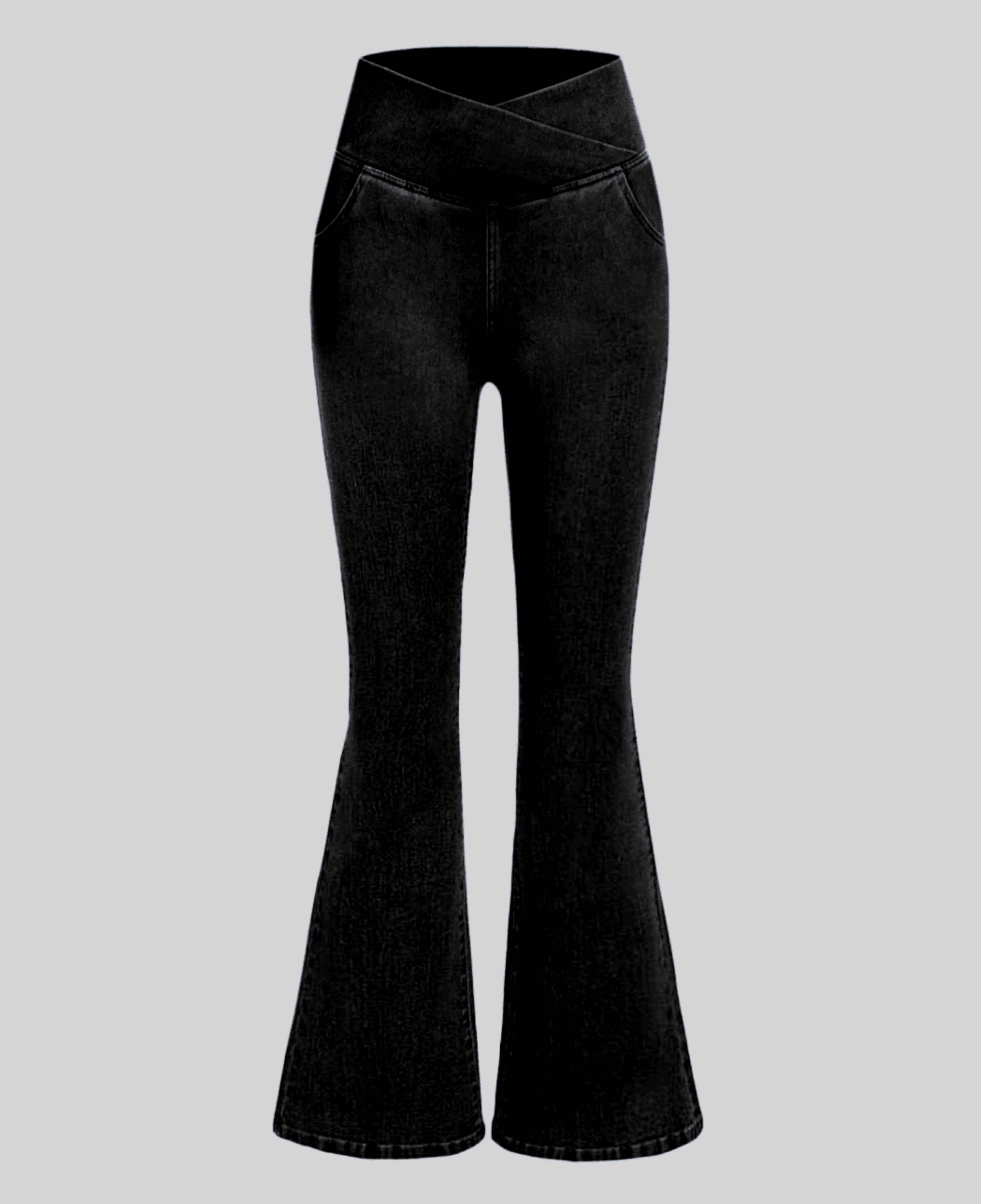 CAROLIEN - Dames Hoge Taille Stretchbare Flare Jeans