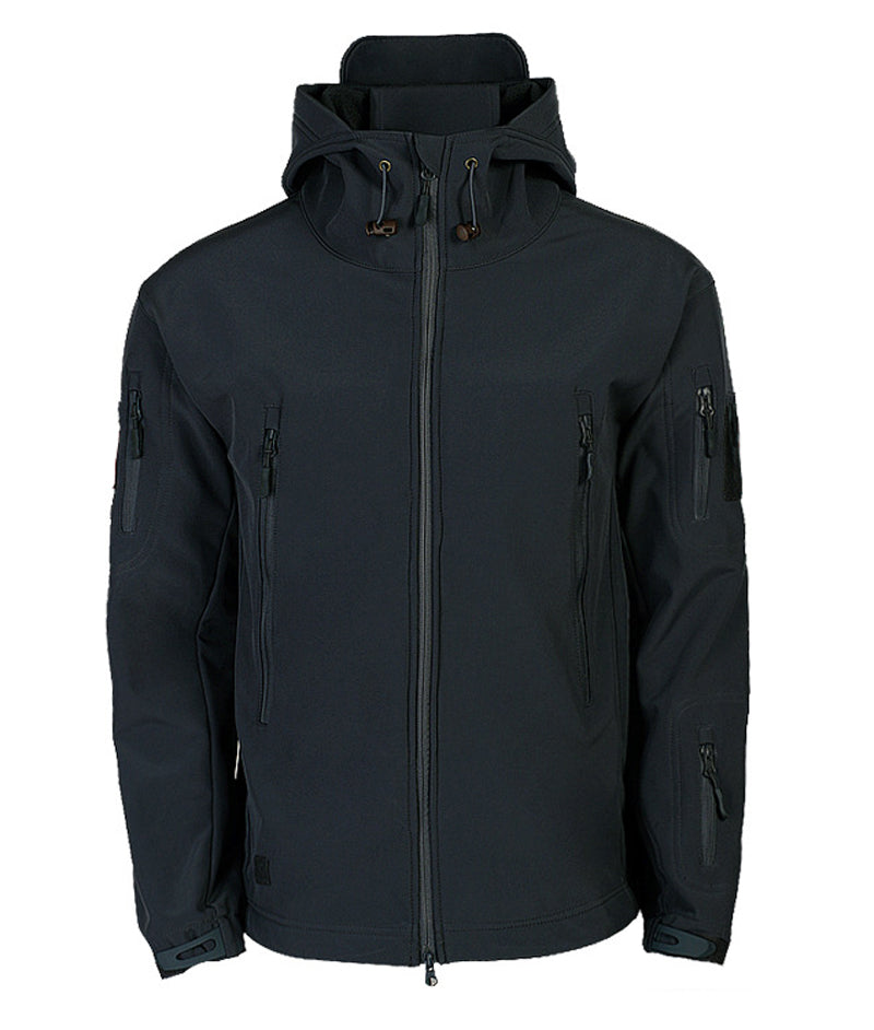 FRANZ - Herenjas - Tactische Waterdichte Winddichte Softshell Jas - met Capuchon