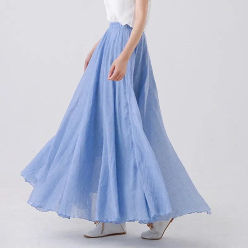 PRYS - Casual Katoenen Maxi-rok