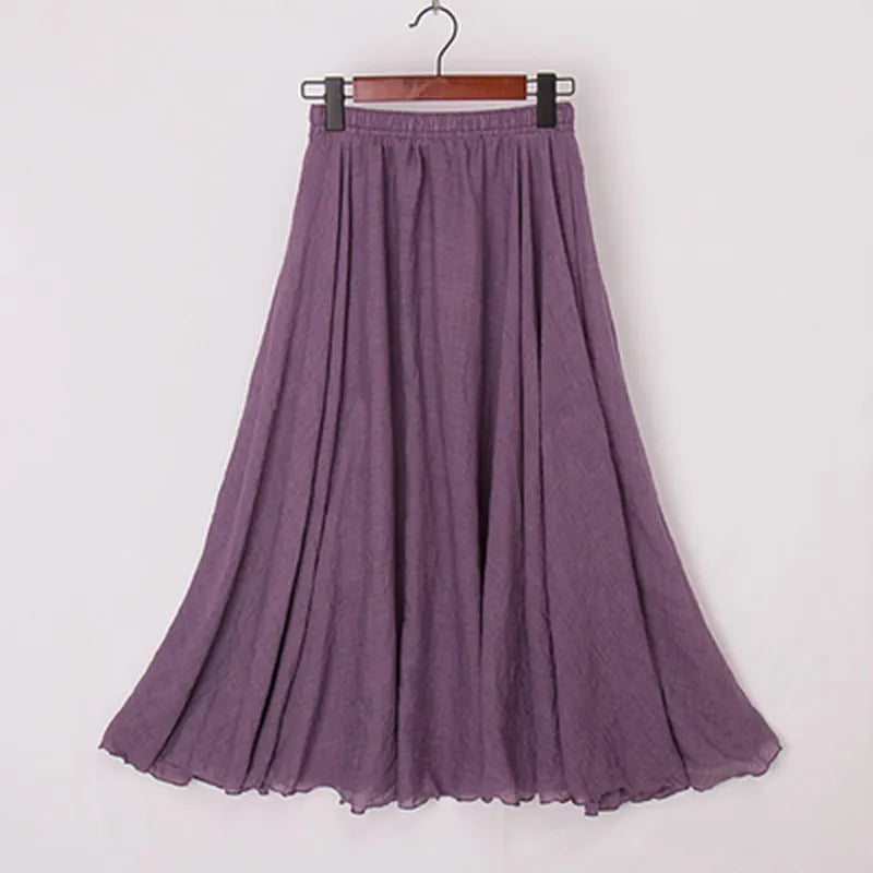 PRYS - Casual Katoenen Maxi-rok