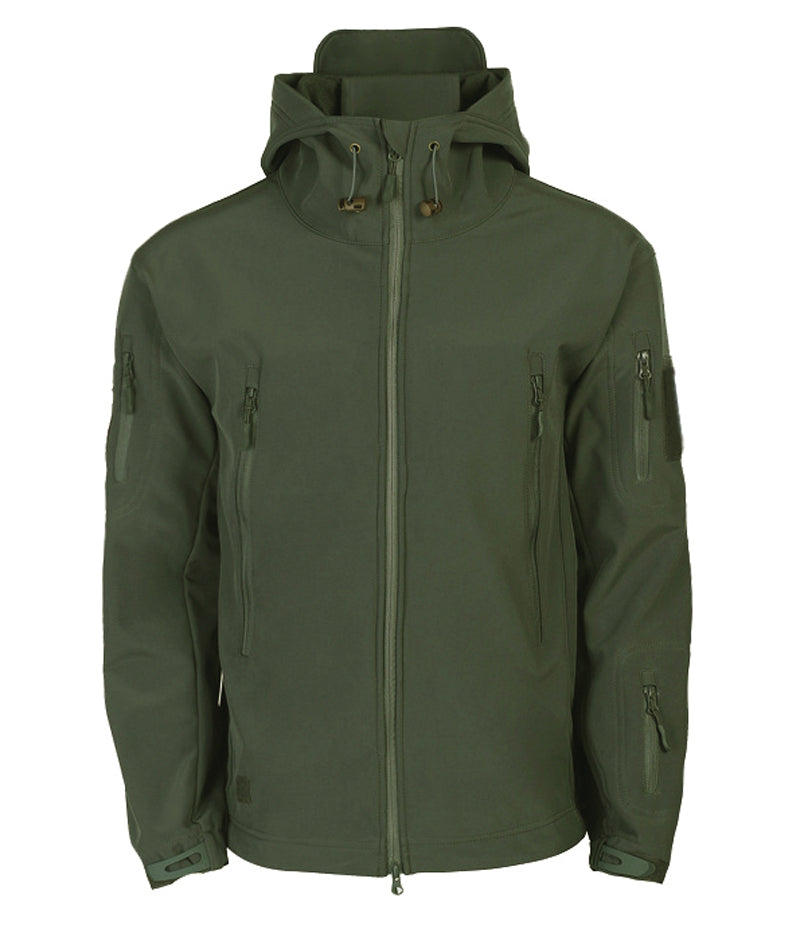 FRANZ - Herenjas - Tactische Waterdichte Winddichte Softshell Jas - met Capuchon