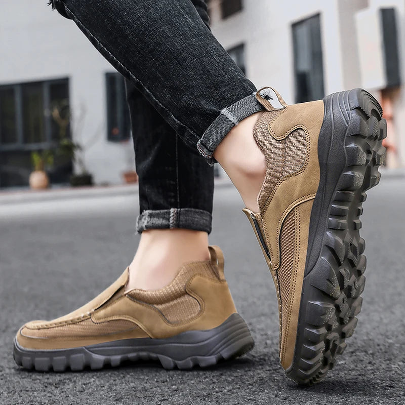 JORIS - Leren Herensneakers