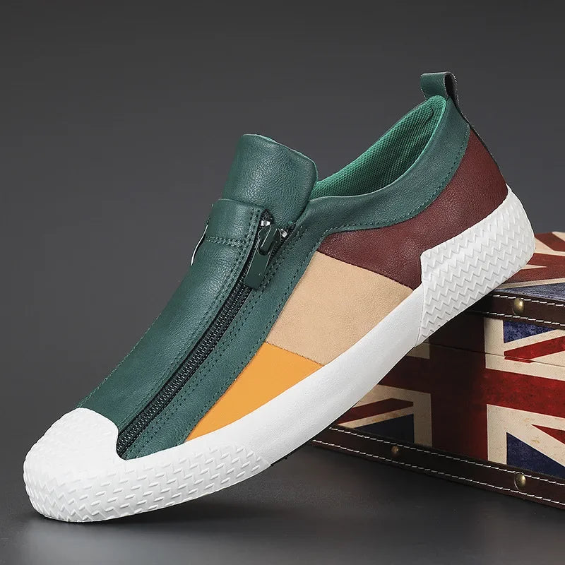 CASPAR - Handgemaakte Leren Herensneakers