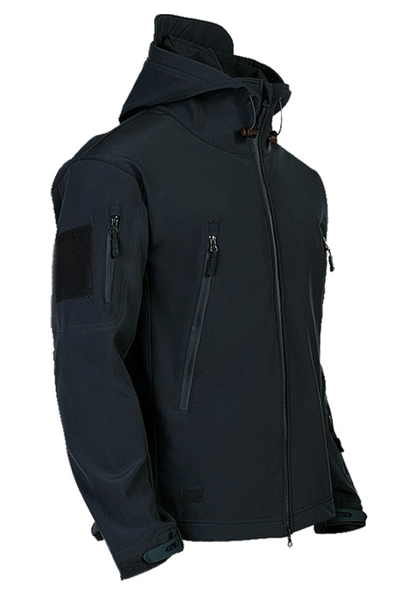 FRANZ - Herenjas - Tactische Waterdichte Winddichte Softshell Jas - met Capuchon