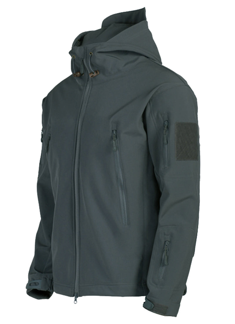 FRANZ - Herenjas - Tactische Waterdichte Winddichte Softshell Jas - met Capuchon
