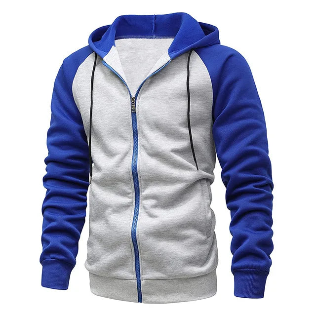 HRVOJE - Heren Casual Rits Hoodie