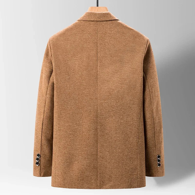 ERIK - Heren Britse Stijl Smart Fit Casual Enkellange Blazer