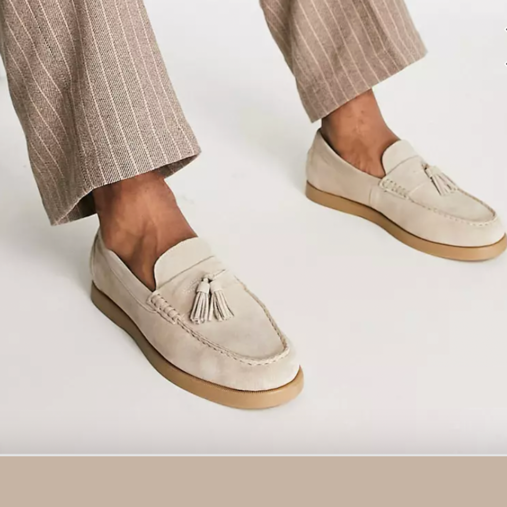 DANIEL - Zeer modieuze en comfortabele leren loafers voor mannen