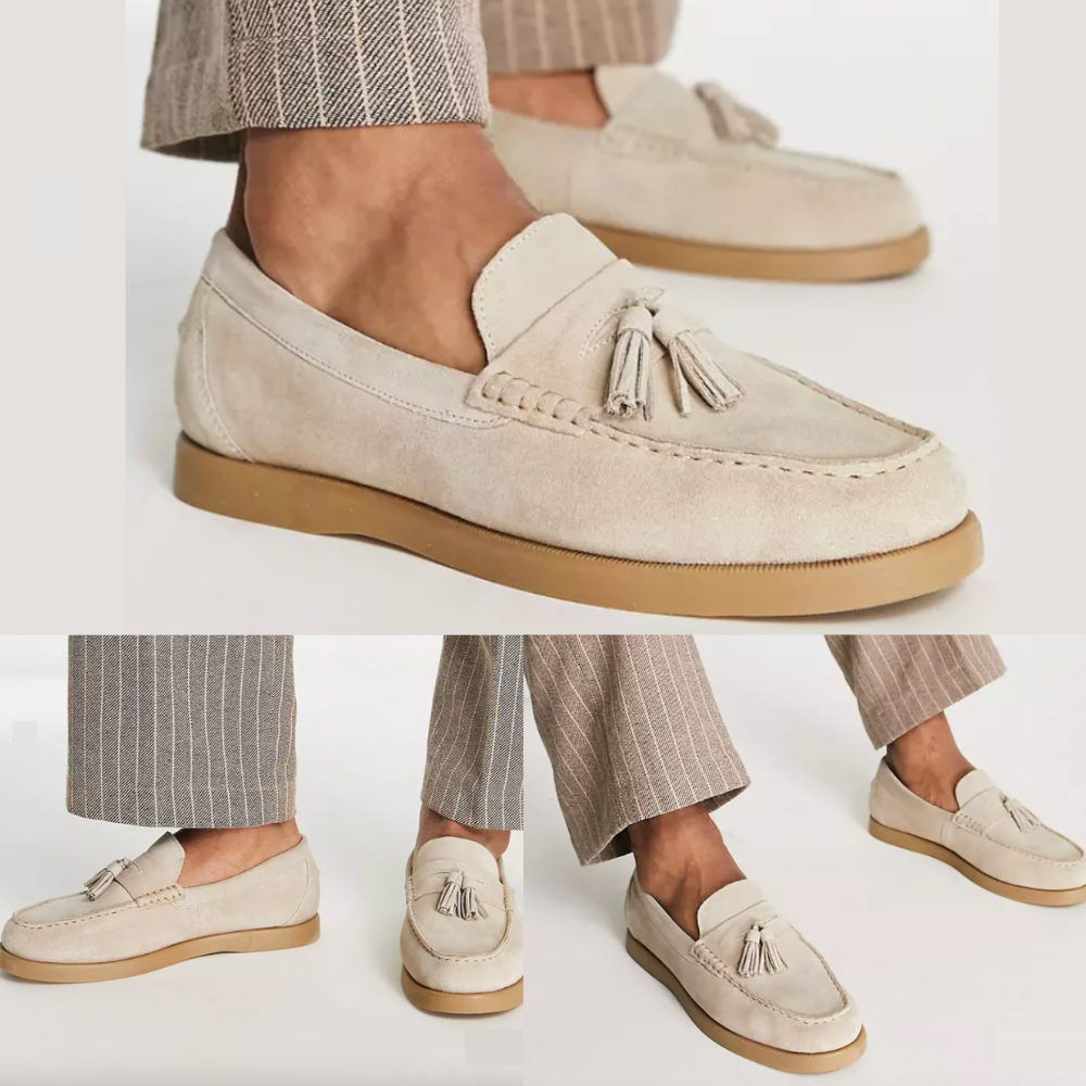 DANIEL - Zeer modieuze en comfortabele leren loafers voor mannen