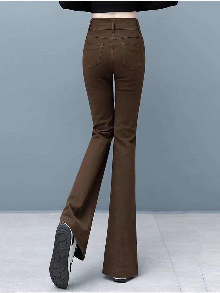 IRENE - Dames High Waist Flared Jeans