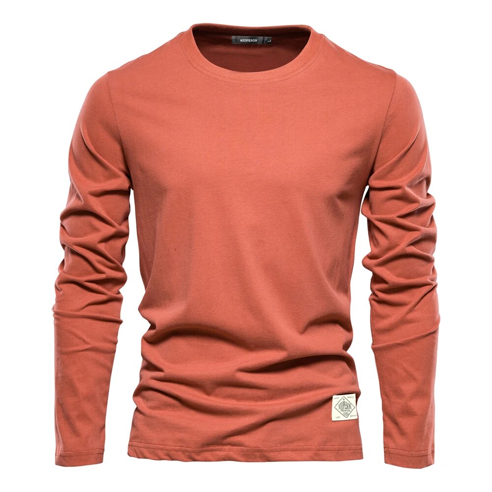 FINN - T-shirt met lange mouwen en O-hals