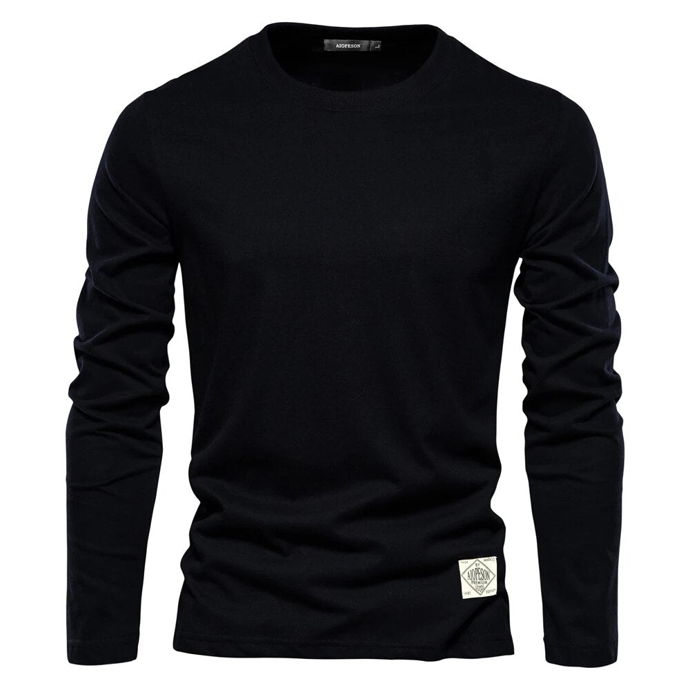 FINN - T-shirt met lange mouwen en O-hals