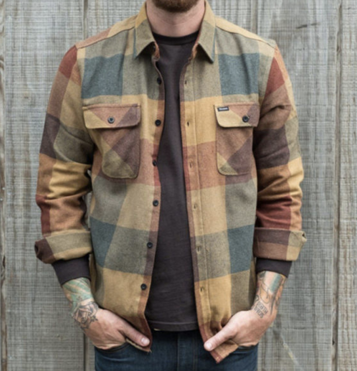 MAX - Warm wintershirt met dikke voering