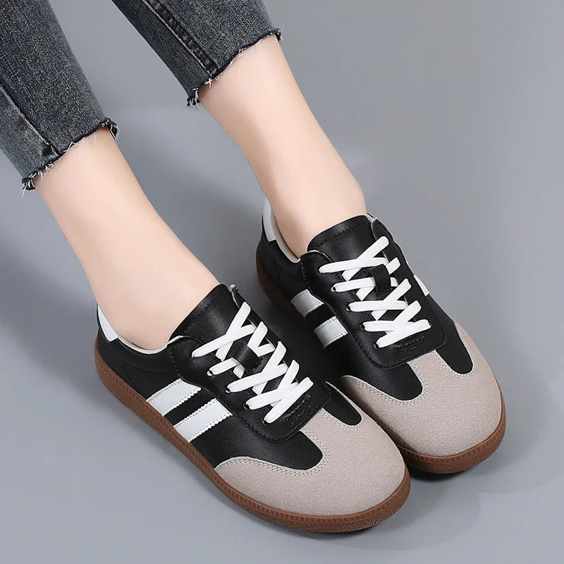 RENÉ - Unisex Ademende Plateau Sneakers