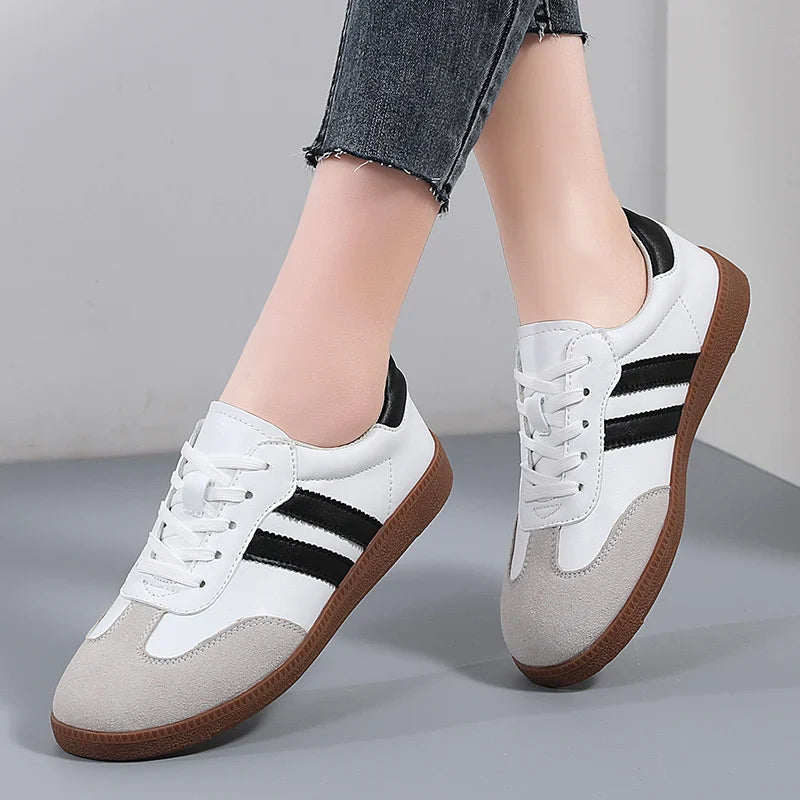 RENÉ - Unisex Ademende Plateau Sneakers