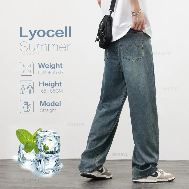 ZENO - Heren Zachte Lyocell Jeans
