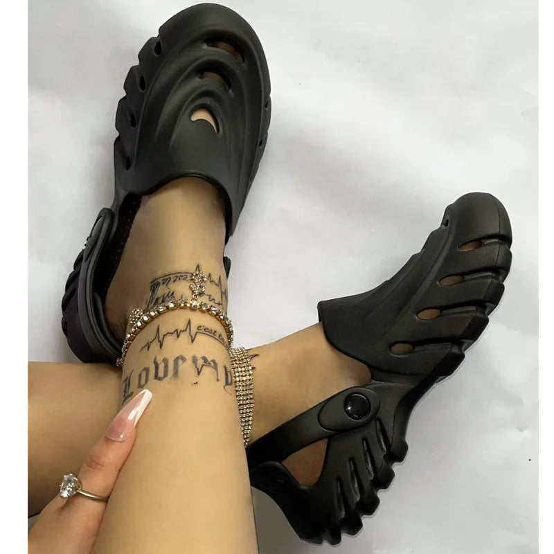 JOHANNA - Ademende sandalen met gaten voor dames