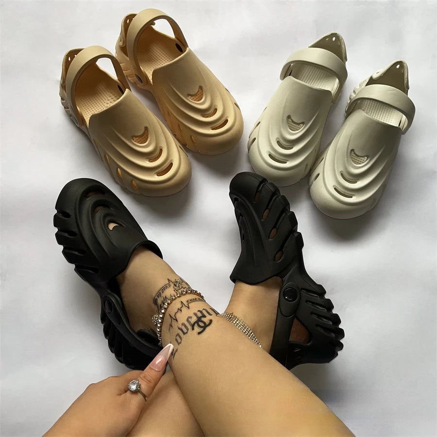 JOHANNA - Ademende sandalen met gaten voor dames
