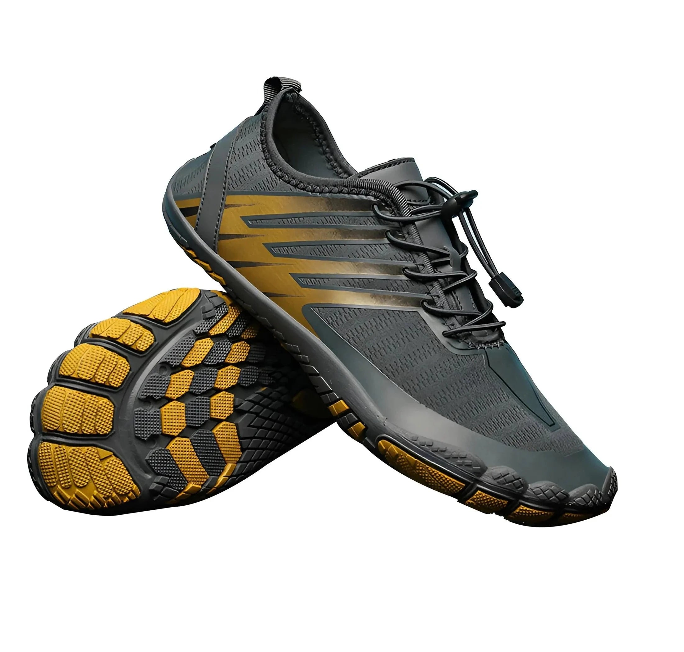 QUIRIJN - Heren Zomersport Schoenen - Antislip Rubberen Buitenzool voor Wandelen, Duiken en Watersporten