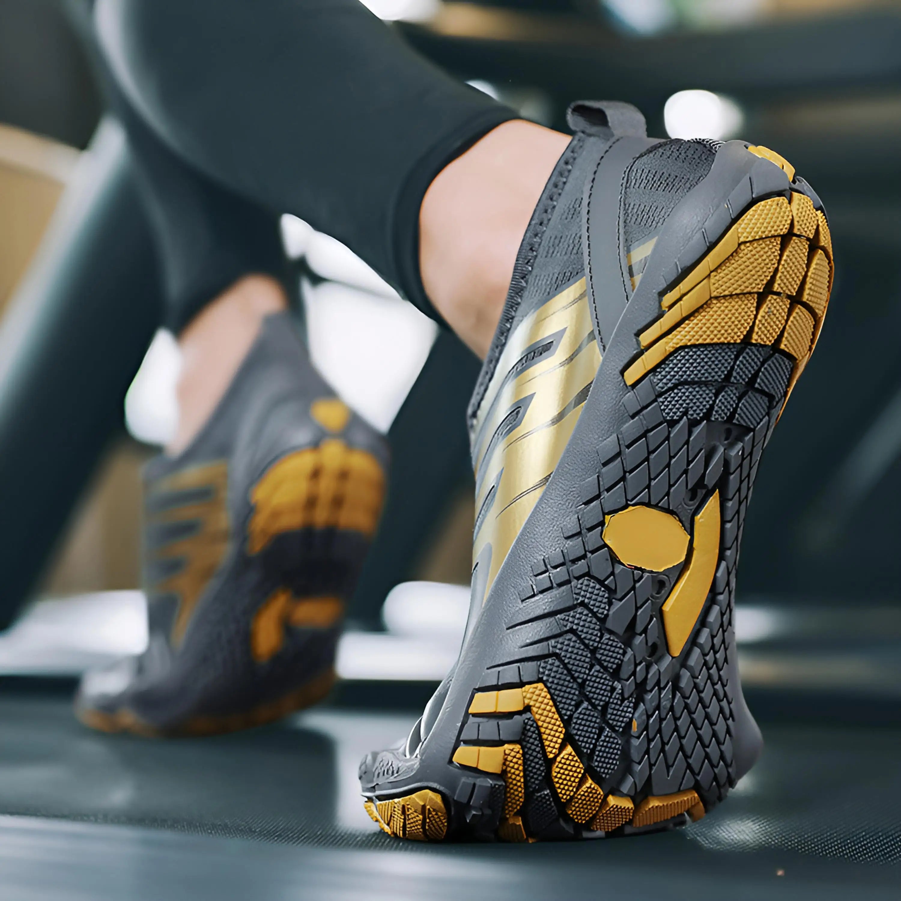QUIRIJN - Heren Zomersport Schoenen - Antislip Rubberen Buitenzool voor Wandelen, Duiken en Watersporten