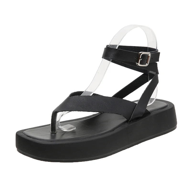 AGATHA - Gladiatorsandalen in grote maten voor dames