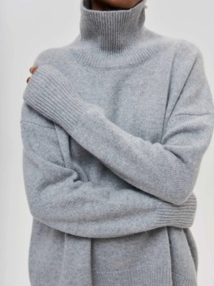 ARIANNA - Oversized Gebreide Coltrui