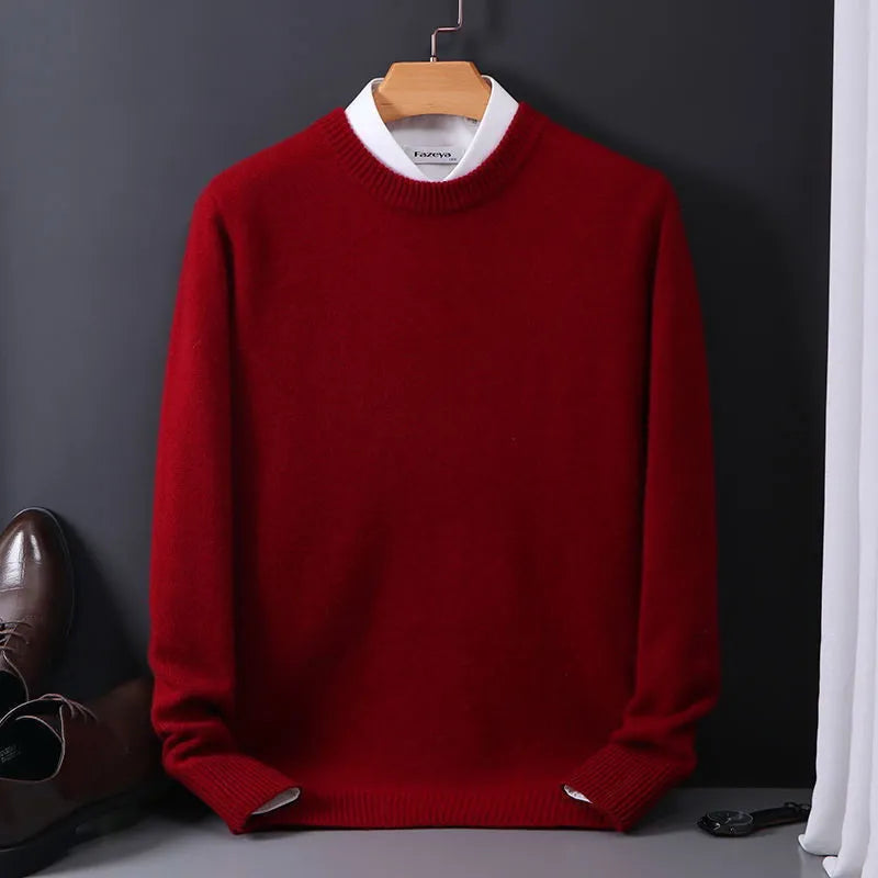 JACOB - Heren Premiumkwaliteit Ultra-Zachte Cashmere Trui